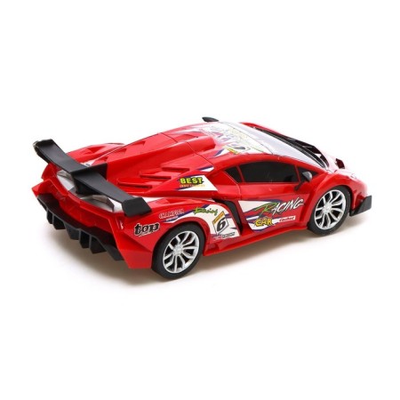 Radio controlled machine "Supercar", on batteries, red color-8