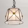 Suspended Citilux “Dresden” CL409212, 28x28x40 cm, 1x100W, e27, brown color