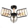 Maintenance chandelier 3he27 40w Black 43x43x21cm Bayerlux
