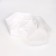 White exchange with a transparent cover and partitions, 18.5 x 18.5 x 4.6 cm