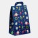 New Year. Gift box New Year's handbag mini "New Year's art" 140 x 100 x 223 cm.