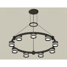 Ambrella Light Acrylic lamp, XR92051903, GX53 LED 12 W, black sand, white matte