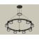 Ambrella Light Acrylic lamp, XR92051903, GX53 LED 12 W, black sand, white matte