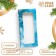 Gift box for tiles of chocolate with the Snowflake window, 17.1 x 8 x 1.4 cm