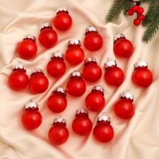 Set of balls plastic D-4 cm, 20 pcs 