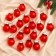 Set of balls plastic D-4 cm, 20 pcs "Felicia" red