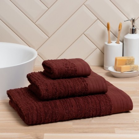 Trick Lovelife towel “Ideal” 30x50 cm, brown, 100% cotton, 450 g/m2