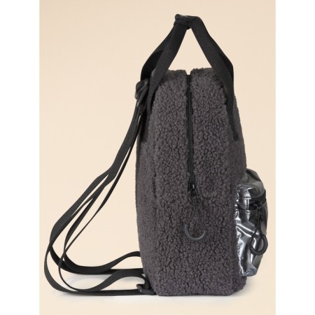 Baby bag, size 9.5x21x26.5 cm, black color-1