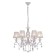 Maytoni ARM247-06-G, 6HE14, 40W, 63x63x116 cm, white color with gold