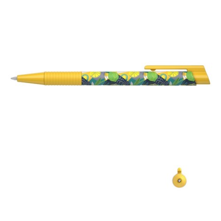 Handle Ball machine Erichkrause Colortouch Lime, node 0.7mm, blue ink-5