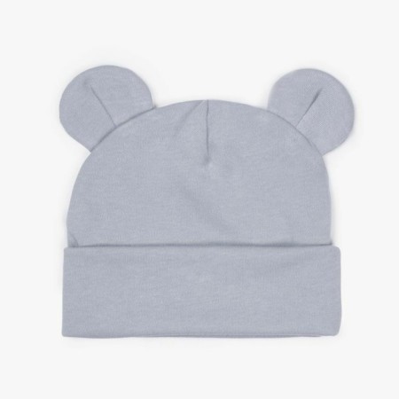 Children's cap Amarobaby Nature Essence Bear, size 46-48, color gray color
