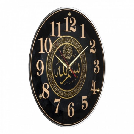 Watch Wall Interior "Muslim", silent, D-39 cm-1