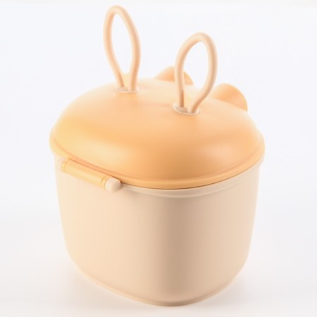 Container for storage of baby food, 230 ml., Yellow color-1