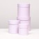Set of hats 4 in 1 "dusty rose", 20 × 20 –13 × 13 cm