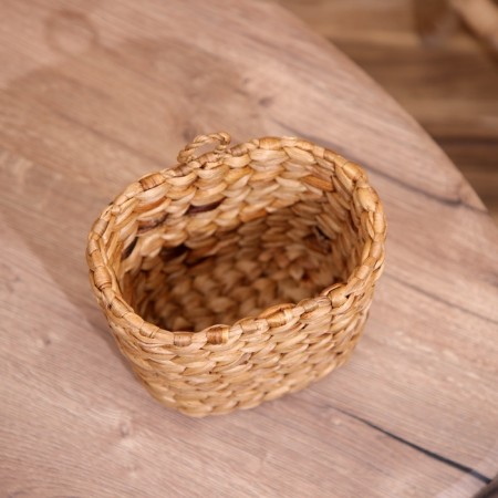 Wicker cartoon basket 20x12x17 cm-2