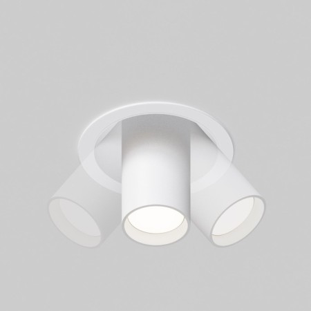 Technical C048CL-01-GU10-W Focus S, 54x54x109 mm ceiling lamp, GU10, 1x10W, white color-6