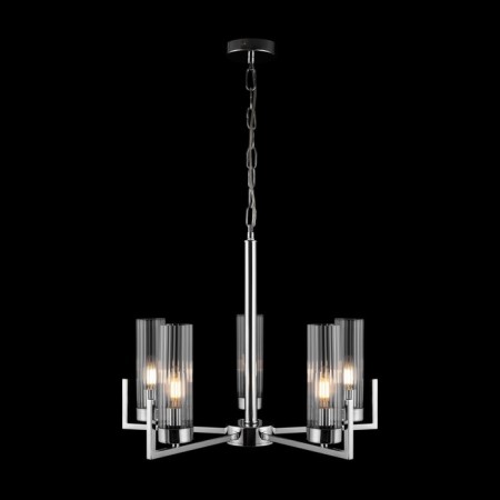 Suspended lamp 60W, 5khe14, 35x55 cm, chrome-9