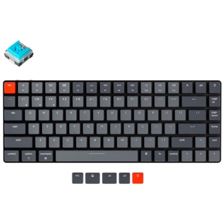 Wireless keyboard Keychron K3, Blue Switch K3D2-1