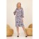 Women's dress, size 50, gray color