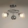 Redo chandelier 3he27 40w Black-chromium 45x45x28 cm