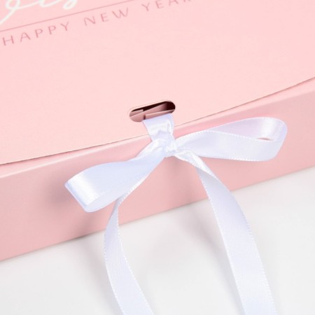 Bearbox Two -way "Pink New Year", 20 x 18 x 5 cm, New Year-2
