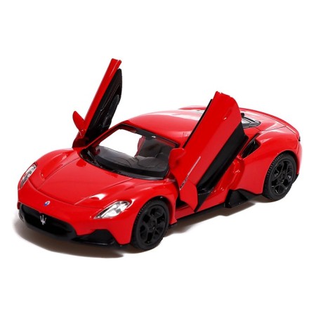 Metal MASERATI MC20, 1:32, doors, inertia, red color open-3