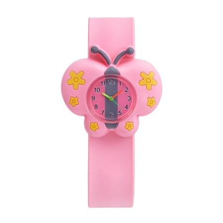 Watch of Berrier "Butterfly", Silicon strap, LR41 (AG3)