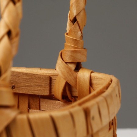 Wicker basket, 20 x 11 x 10.5/22 cm, sequoia-2