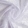 Tulle to the kitchen with a curtain tape, 170x250 cm, white color, 100% polyester