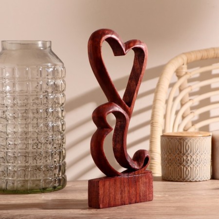 Souvenir tree "Two hearts" mix 30x14x3.5 cm-2