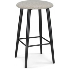 Haric Gangtok Oliva, metal/Rogozhka, black/beige 38x38x62 cm