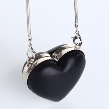 Female bag on a magnet, black color-5