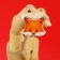 The dalisman icon is wooden "Fox", 3.5 x 3.3 cm
