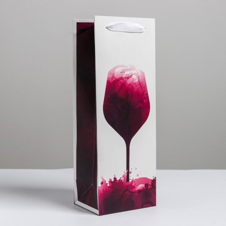 Package Gift Laminated for a bottle, packaging, Wine not, 13 x 35 x 10 cm-1