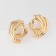 Earrings Metal "Atmosphere" Crown, Color Gold
