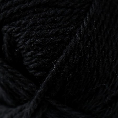 Yarn "Secret of success" 100% wool 250m/100g (02-black)-2