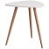 Journal table "Prism", 450 × 450 × 496 mm, color white snow