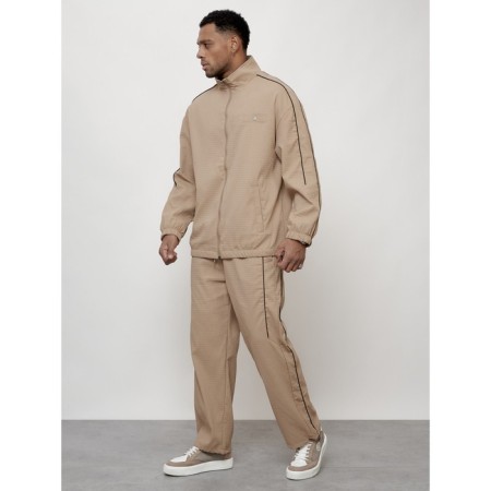 Sports suit men's, size 56, beige color-1