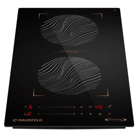 Hlect surface Maunfeld CVI292S2BBKF Inverter, induction, 2 burners, black-1