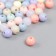 Beads for creativity plastic "pastel colors" matte set 20 grams d = 0.8 cm