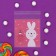 BOPP package with sticky tape, "Happy Day", 10*11+3cm