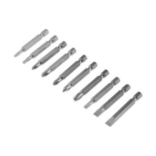 Set of tundra, steel CRV, PH, PZ, SL, Torx x 50 mm, 10 pcs.