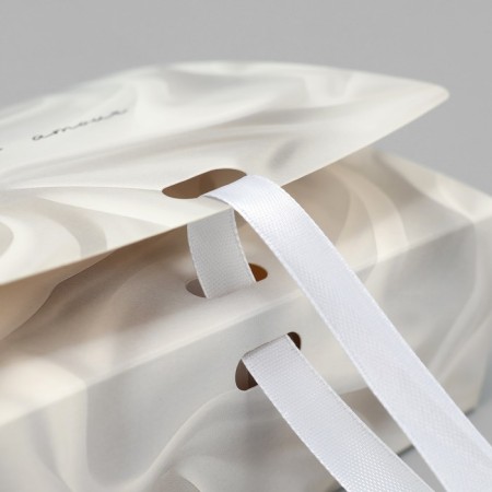 Gift folding box, packaging, "delicate silk", 16.5 x 12.5 x 5 cm-3