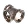 Aqualink tee, 2 ", internal/internal/internal thread, nickel -plated brass