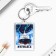 A keychain for keys "Murmansk" 3.5 x 5 cm.