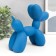 Souvenir Polystone "Air Ball - Dog with gold nose" Blue 7.5x20.5x17.5 cm