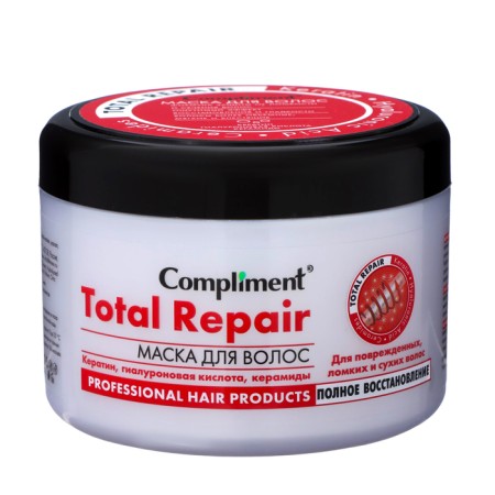 Compliment Total Repair Hair Complete Restoration for Brown and Dry hair, 500 ml