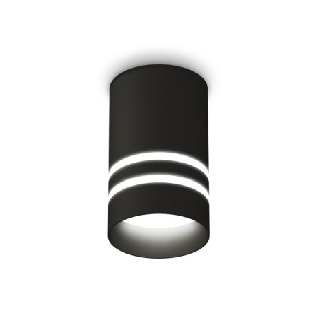 Ambrella Light Light Light, XS6302062, MR16 GU5.3 LED 10 watts, black sand, white matte