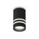 Ambrella Light Light Light, XS6302062, MR16 GU5.3 LED 10 watts, black sand, white matte
