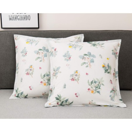 Pillowcase "Spencer", size 70x70 cm - 2 pcs, green color